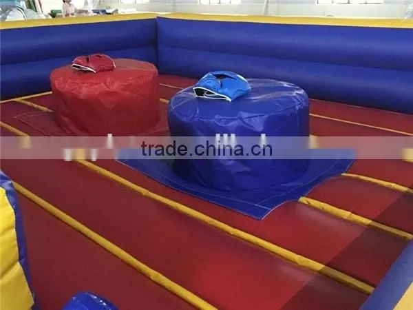 giant inflatable boxing ring,exciting inflatable boxing game,4m inflatable boxing ring for adults