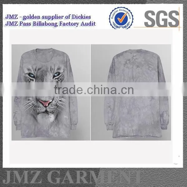 Tiger design sweater young men 's sweater fashion style made in China