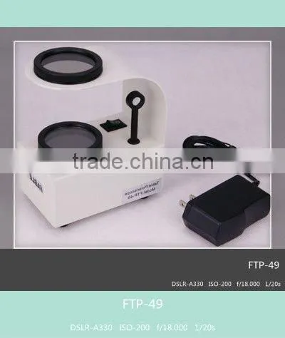 White Gem Polariscope with LED Cold Light Source