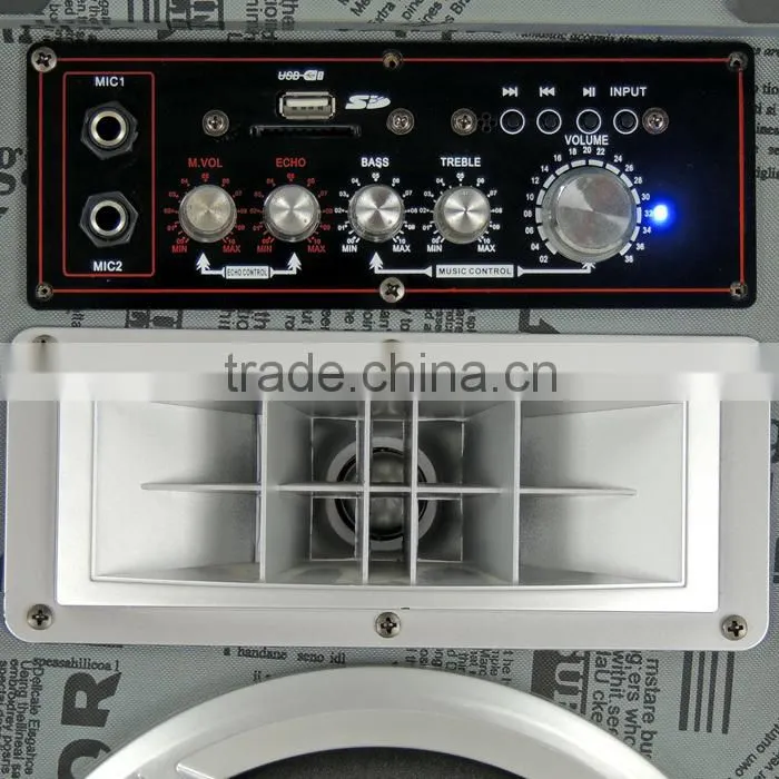 2.0 professional audio speaker with bluetooth function