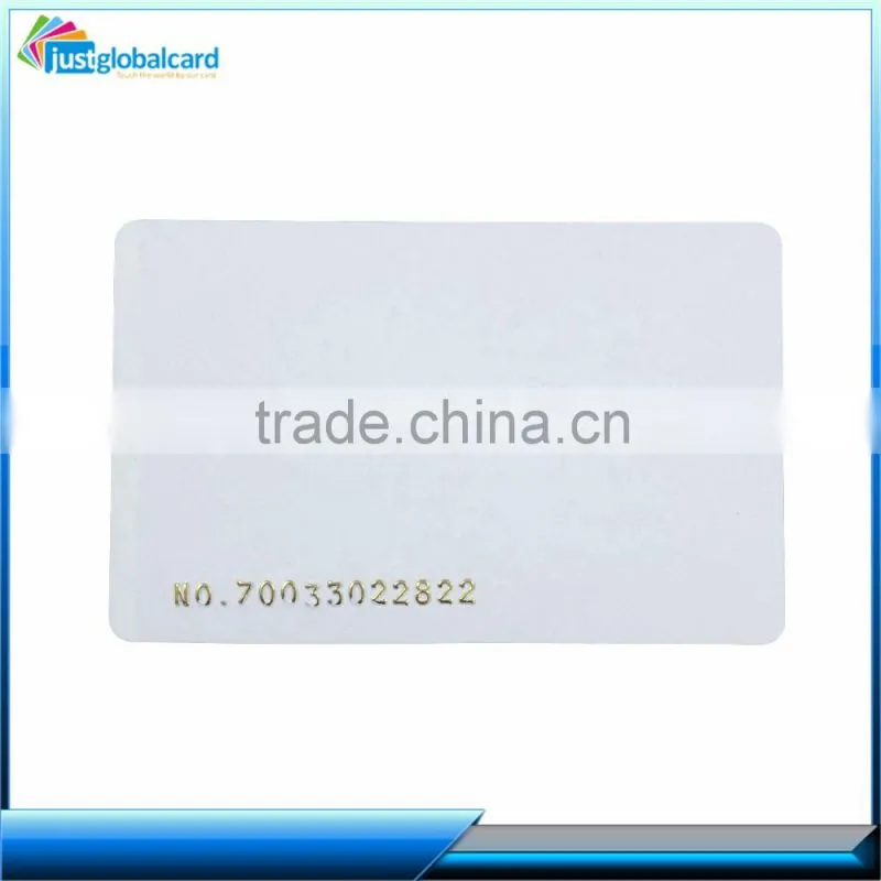 Blank or Pre-printed Contactless RFID Card/ Smart RFID Card / RFID ID Card / Proximity ID Card