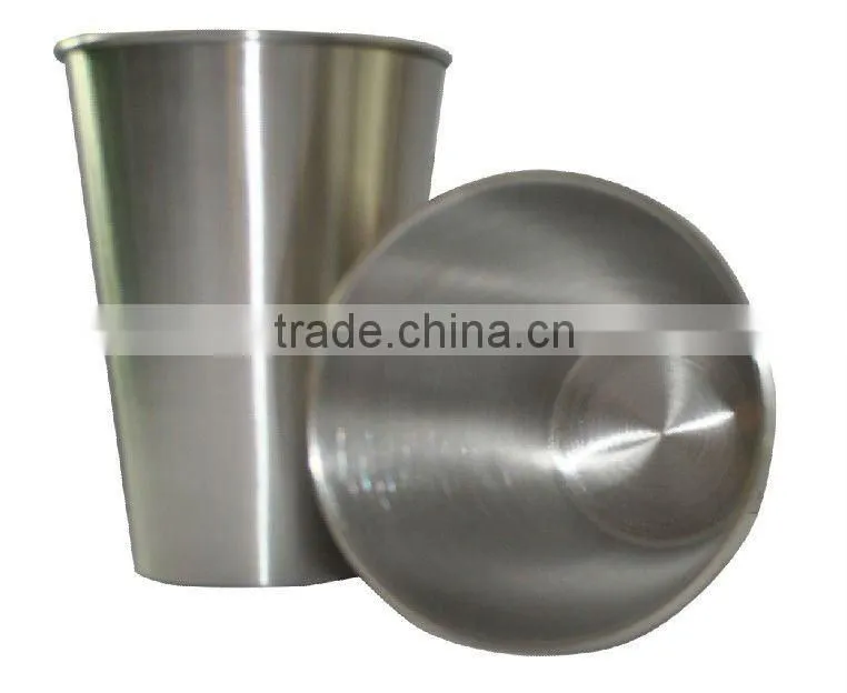2oz stainless steel and plastic skull shot glass