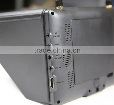 C522 5.8G 7 inch TFT HD FPV LCD Monitor Black Pearl Diversity RX for RC Quadcopter parts