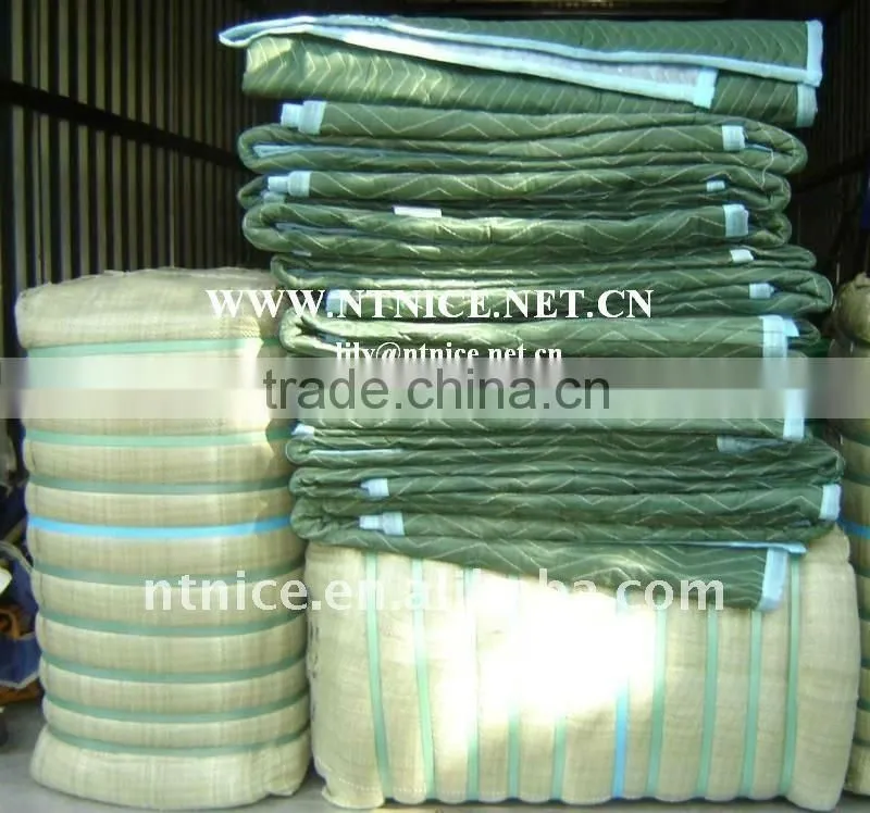 Competitive price Antipilling fire retardant machine washable home use moving pads moving blanket