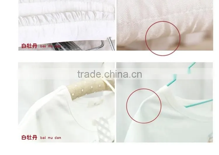 Cute silk ribbon clothes hanger for kid