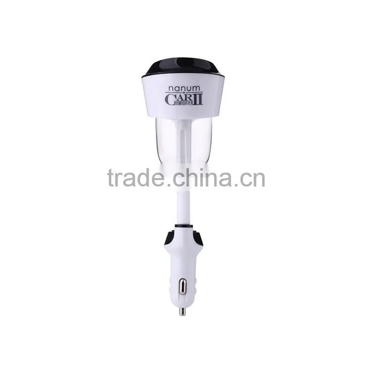Latest second generation car aroma humidifier cool ultrasonic nanum car air diffuser