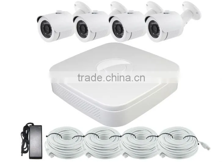 IP66 Waterproof HD Bullet NVR Kit--Easy Install and Operate