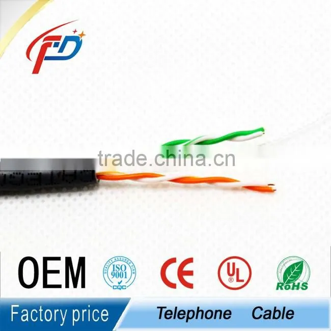 High Quality Shielded Rj11 Telephone Cable