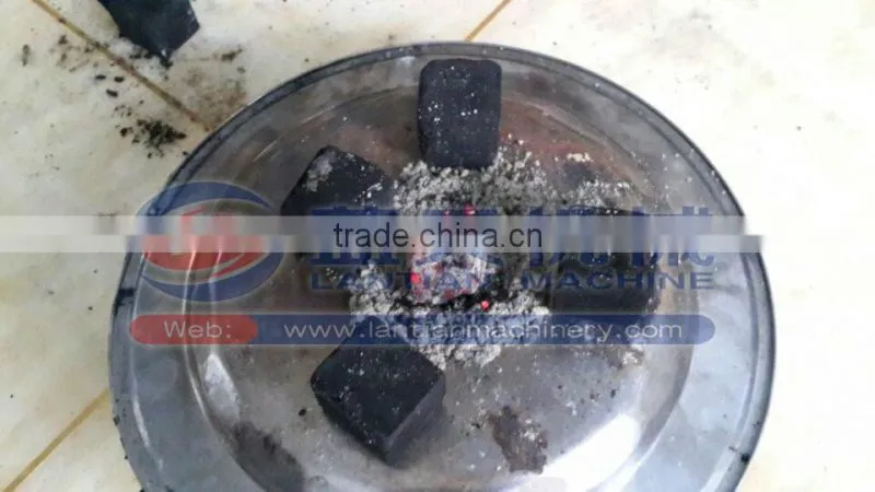 All-sided shisha/hookah charcoal making machinery for charcoal cube/tablet/stick