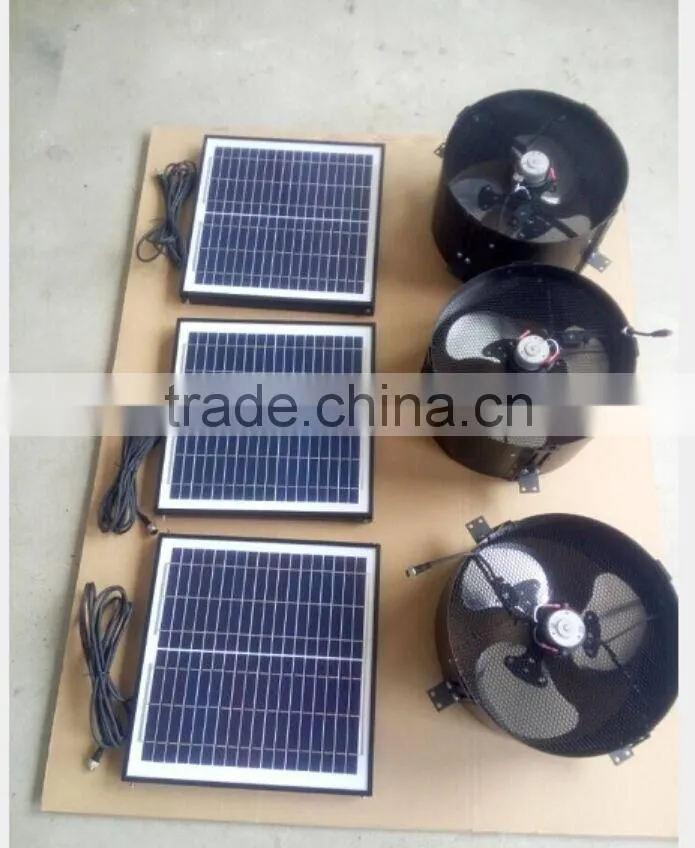 12W wall mount solar ventilator