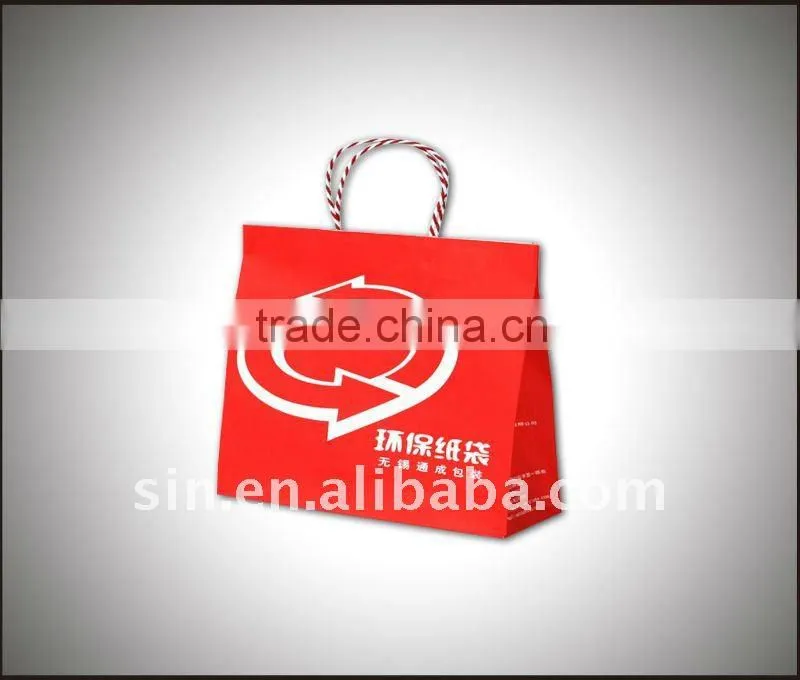 eco-friendly paper bags with a star