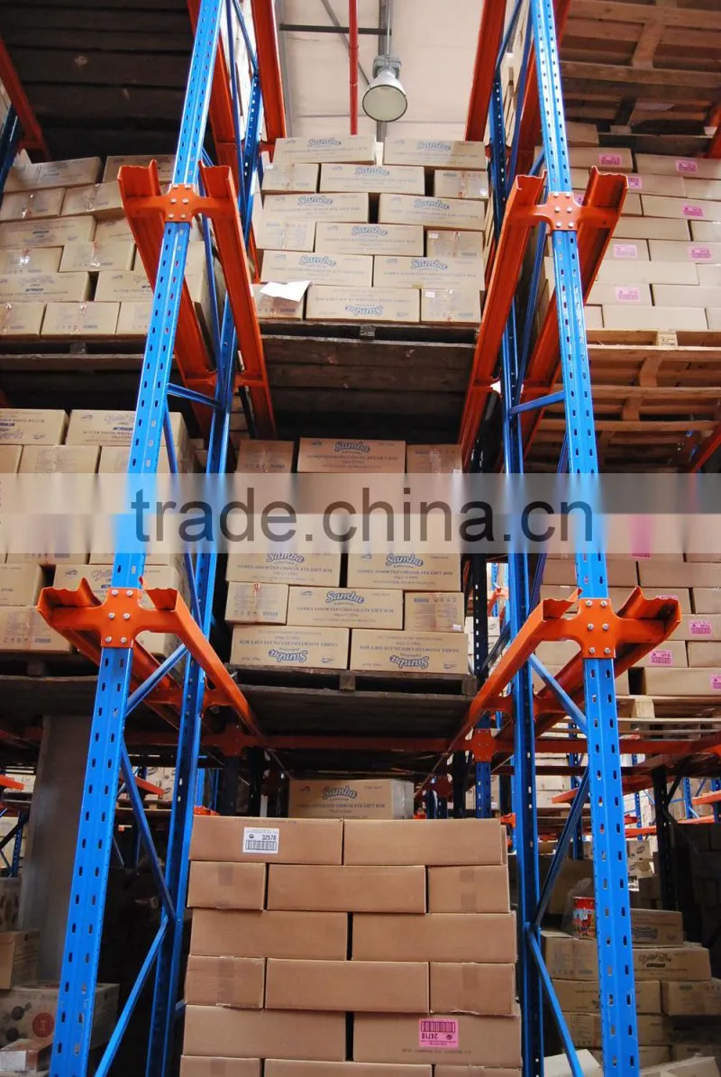 Cold Room Drive In pallet racks of first in last out