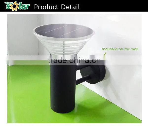 JR-B007 Waterproof IP65 Led wall light outdoor wall light solar wall light solar garden light
