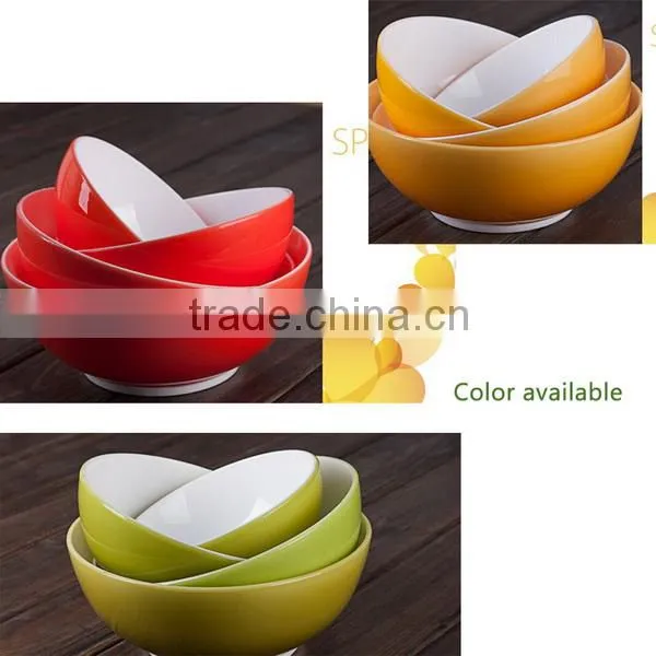 2014 colorful salad vegetable plastic fruit bowl