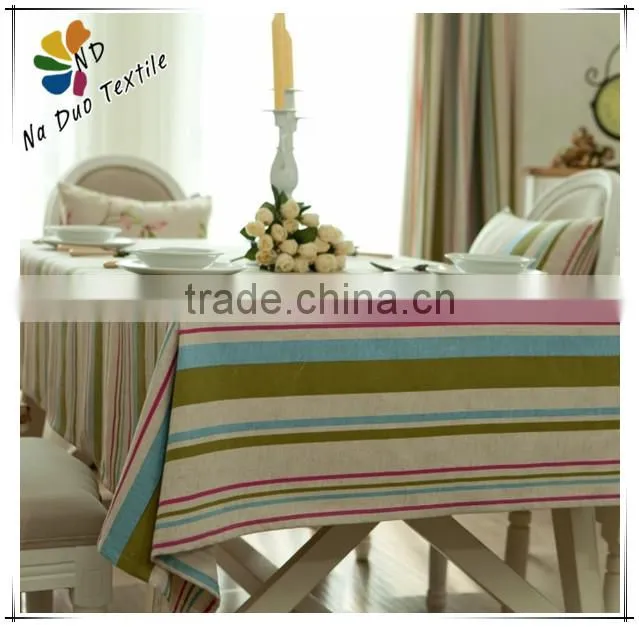 American style printed tablecloth