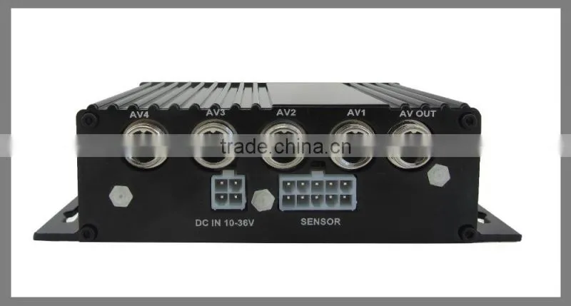 4G GPS MOBILE VEHICLE DVR H.264 BUS VEHICLE DVR WITH SD CARD RECORDING