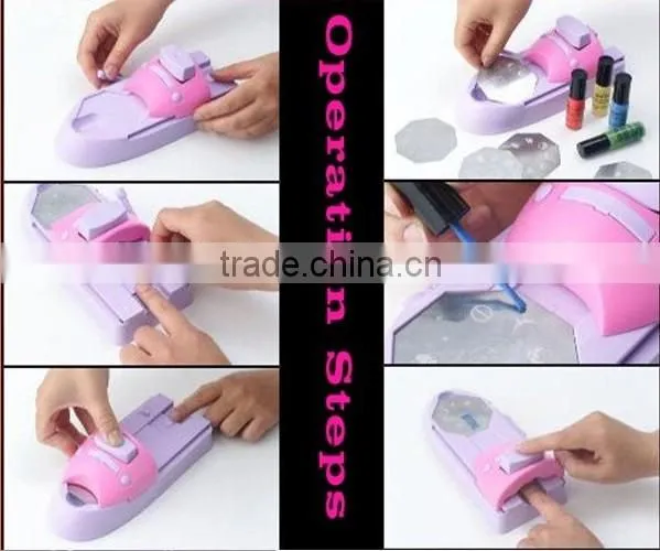 Nail Art Print Color Printing Stamp Polish DIY Machine