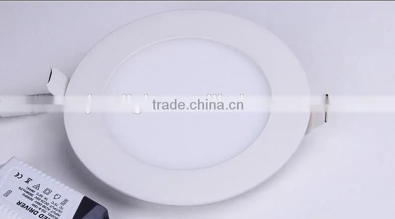 Round led panel light 3w4w6w9w12w15w18w24w Concealed panel light