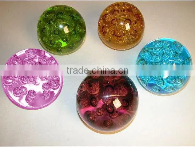 2016 hot selling ball shape crystal beads for gift