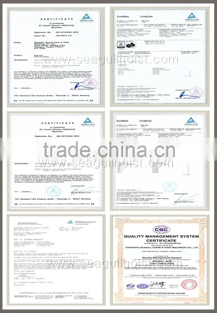 high quality prices of toyo lever block manufacturer approved CE&GS