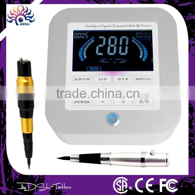 Permanent Makeup Eyebrow Lip Tattoo Machine Pen Power,permanent makeup power work for permanent makeup handpiece, tattoo power