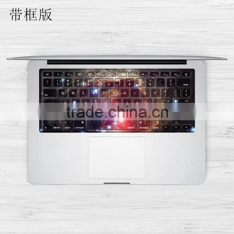 Factory directly for macbook keyboard skin keyboard sticker decal with various designs