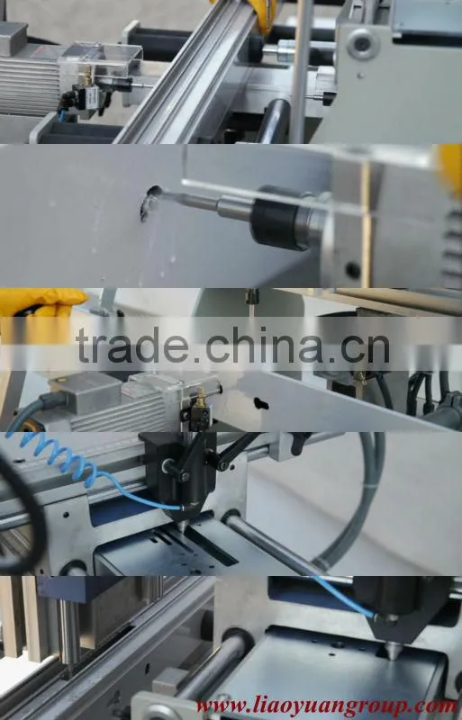 Multi heads copy router for aluminum windows/ curtain wall