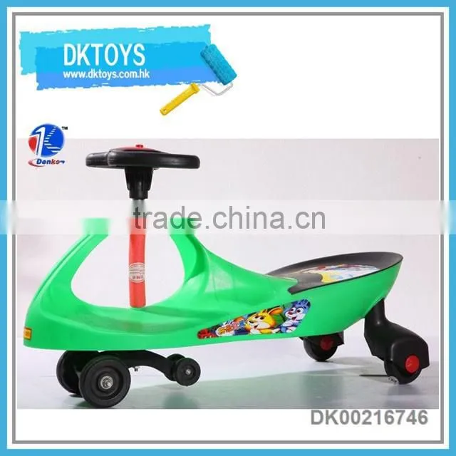 Twisting ride on car ride on car toys