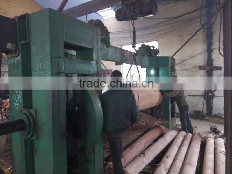8 ft sliced log peeler / sliced veneer machinery
