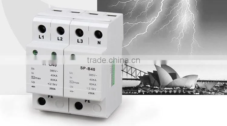 Transient Voltage Surge Suppressor Earthing And Lightning Protection(SP-B40)