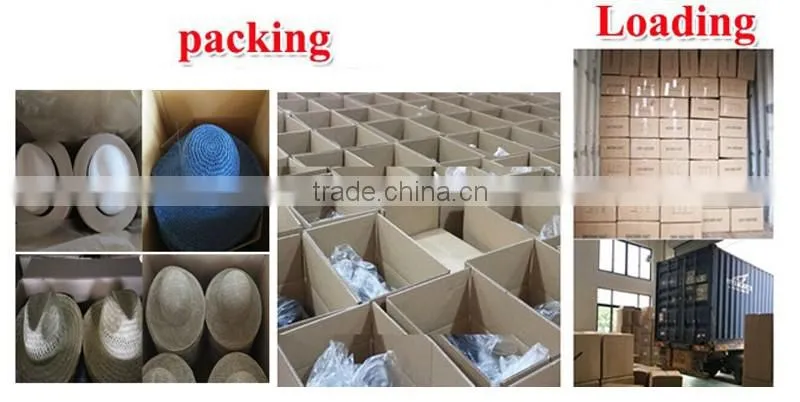 Wholesale Chinese cheap promotion plain custom mens narrow brim summer natural straw cool sun hat
