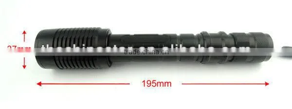 Super Bright LED Zoom Aluminum CREE T6 Tactical Torch