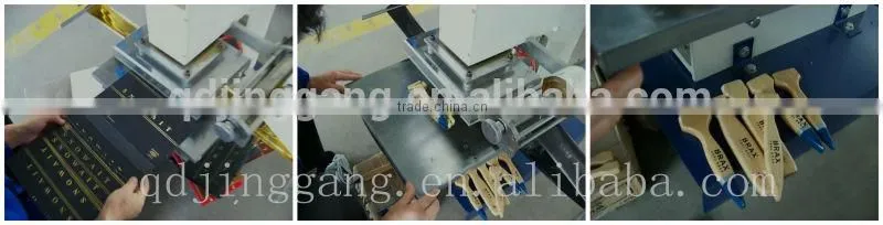TJ-30 Manual t-shirt heat transfer printing machine& hot stamping machine