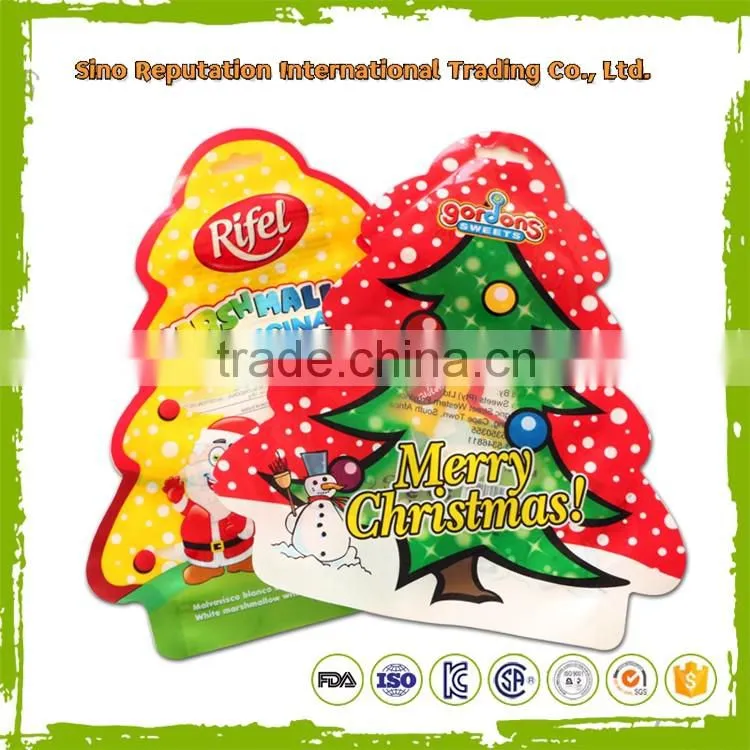 China supplier irregular shape rice roll packaging plastic bag