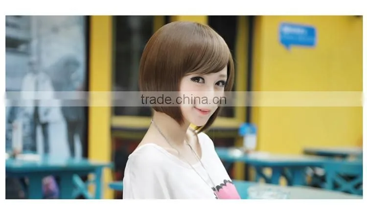 Fashion Spiky Hair Wigs Short Bob Remy Hair Wigs Cheap Short Bob Wigs