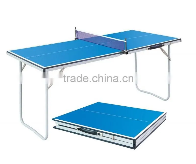 Factory Promotion Folded Portable small table tennis table