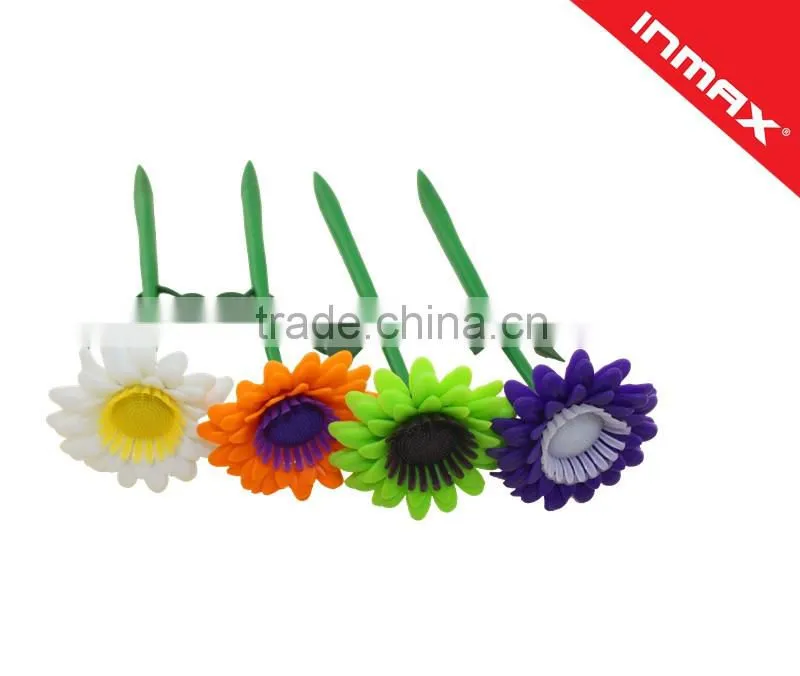 Yes Novelty Colorful Flower Shape Flower Pen
