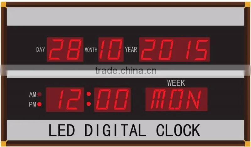 cheap high quality LED with time wall clock
