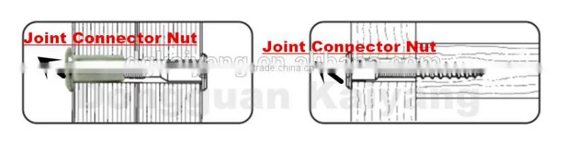 M6 M8 M10 Hex Socket Head Joint Connector Nut