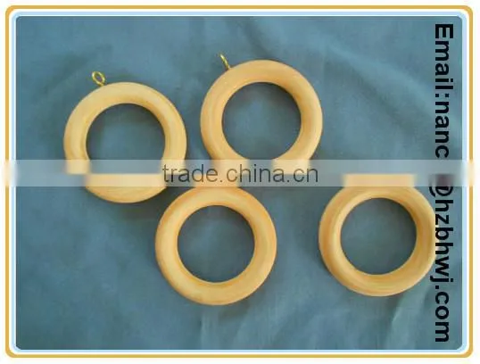 35mm Middle East Wood Teak Rod Rings