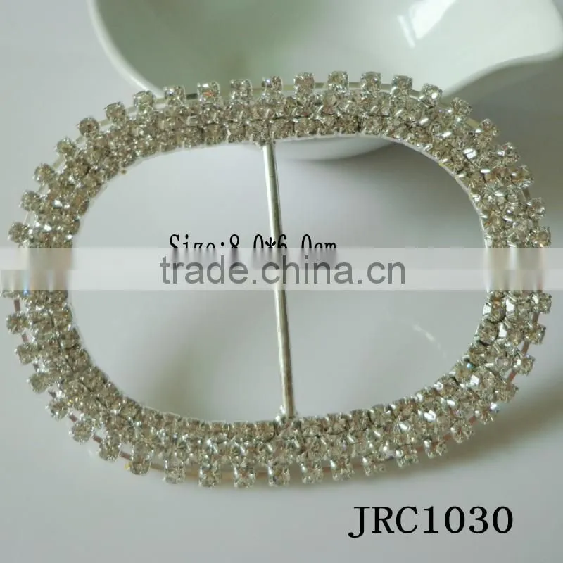Well-selling Products Waistband Garment Buckle with Rhinestones in China
