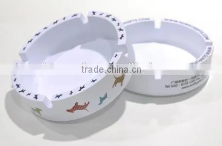 China supply DIY Sublimation Blank Polymer Ashtray