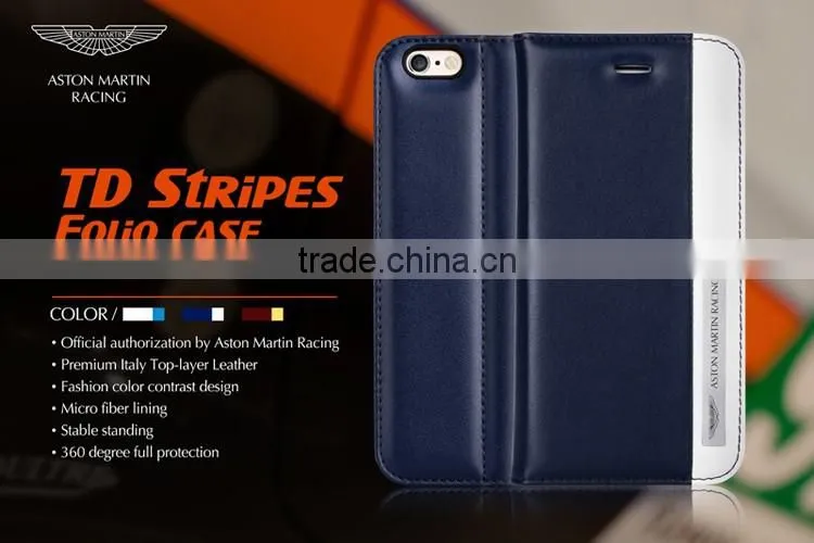100% Real Genuine Flip Wallet Leather Case Cover For Apple iPhone 6 6S Plus Screen Protector