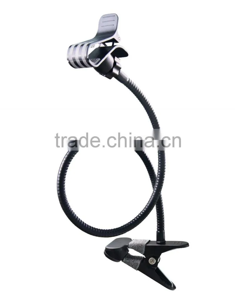 2015 hot sales flexible gooseneck lazy phone holder desk phone mount holder for smartphones