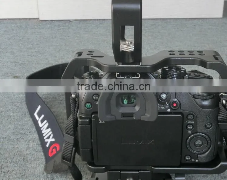 Pansonic GH4 dslr rig shoulder mount kit with detachable handle body case and 15mm system case