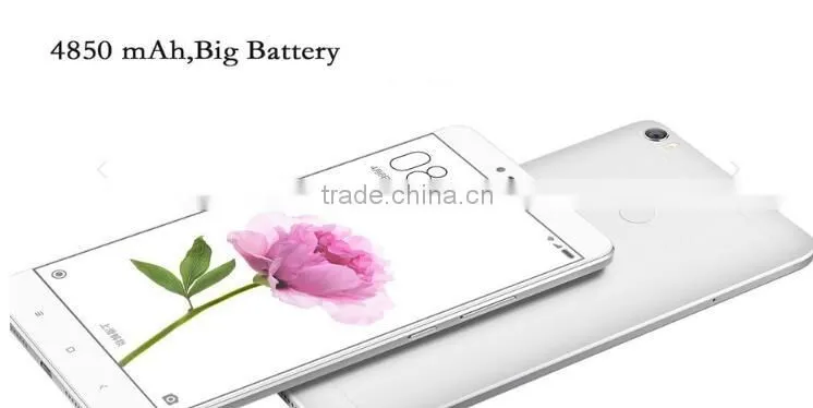 Original Xiaomi Mi Max 6.44" Cell Phone 4G LTE FDD Snapdragon 650 Hexa Core 4850mAh 3G RAM 32G ROM 16.0MP Fingerprint