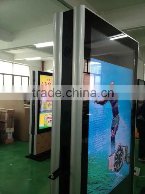 Hot selling double screen LED kiosk 42''/55''