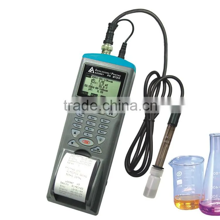 Oxidation Reduction Potential ORP PH Meter AZ9861 Smart Programmer Data Logger Printer