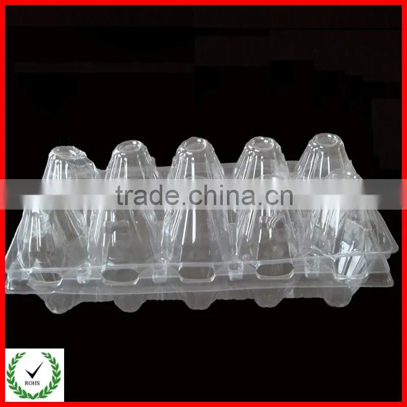 Cheap plastic egg trays,quail eggs boxes,plastic disposable pet quail egg tray