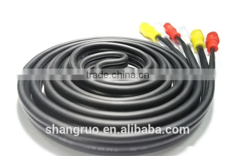 Made in China universal black customized audio cable for multimedia